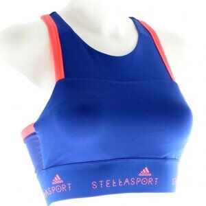 Adidas x Stella Mccartney athletic trend yoga stretch lightweight blue bra top M